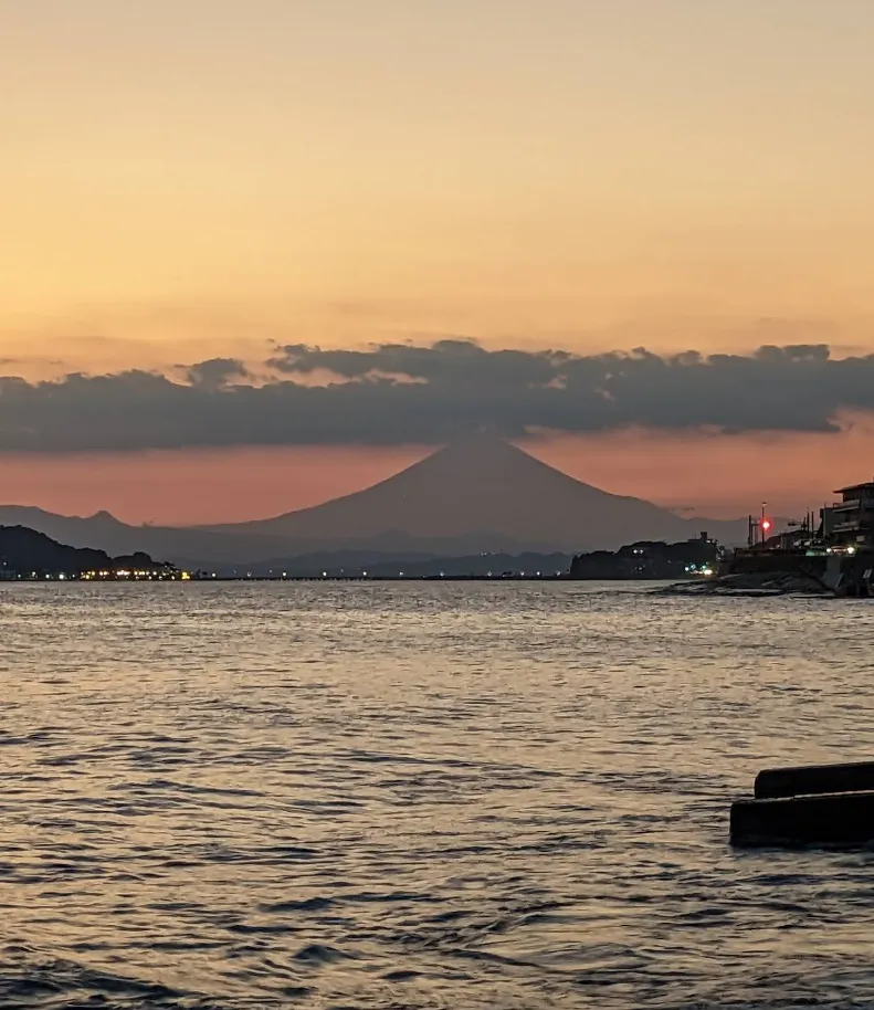 Cape Inamuragasaki avec vue sur le Mont Fuji