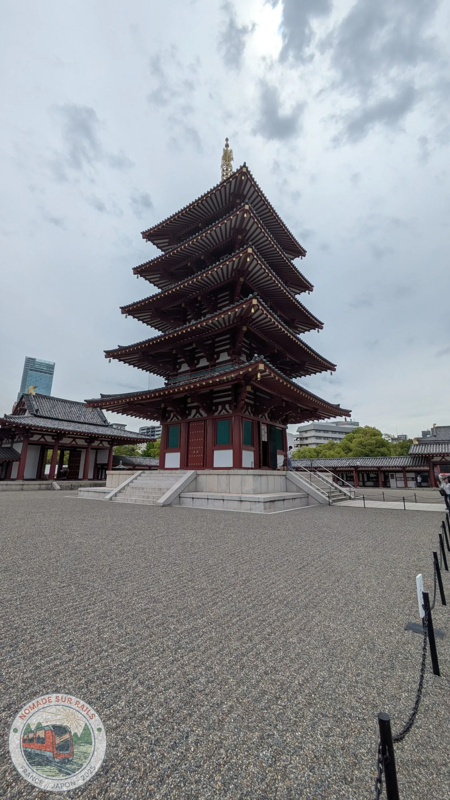Pagode du temple Shitennō-ji