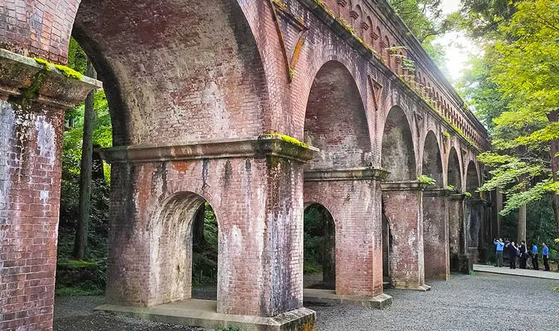 Aqueduc en briques rouges à Nanzen-ji