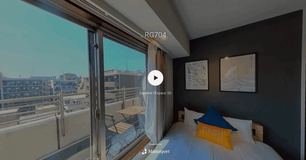 dash living 3D projection