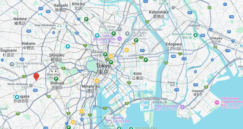 Tokyo carte yoyogi 1