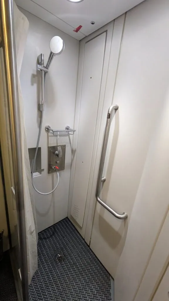 Transsiberien douche